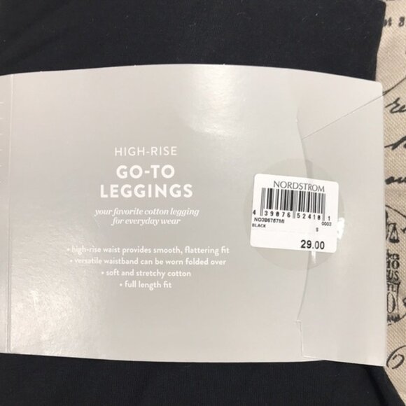 Nordstrom Go-To High Waist Leggings - Picture 4 of 6